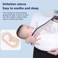 1PC Baby Carrier, Ergonomic Baby Strap one Shoulder Labor-Saving Polyester Baby Half Wrapped Sling (Random Color)