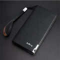 Balenberry Premium Long Wallet – 12 Card Slots, Dual Cash Pockets Black