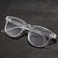 Transparent UV400 Blue Light Blocking Glasses for Men & Women | Clear Lens Computer & Mobile Eyewear | Stylish Unisex Frame with Protective Glasses Box