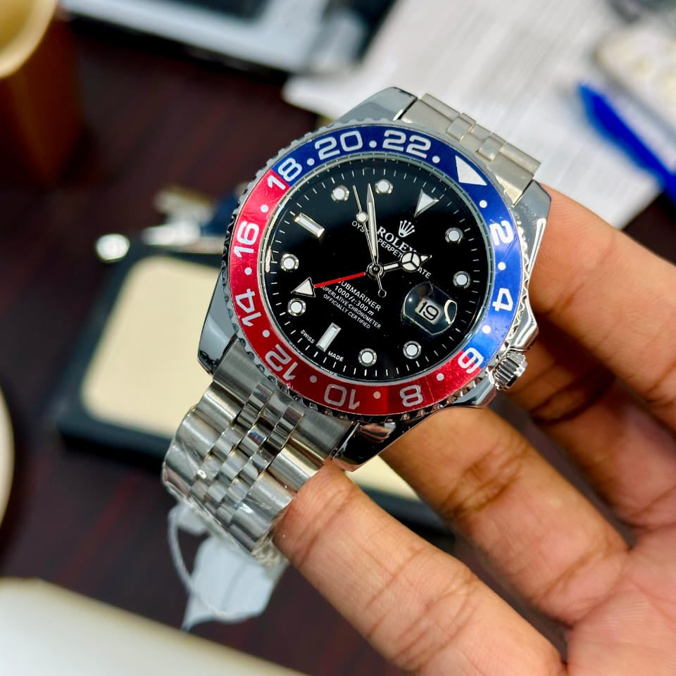 Rolex Watch Elegant Design Luxury Timepiece With Stylish Appearance And Reliable Performance For Everyday Wear - Golden Silver Rs 2,745