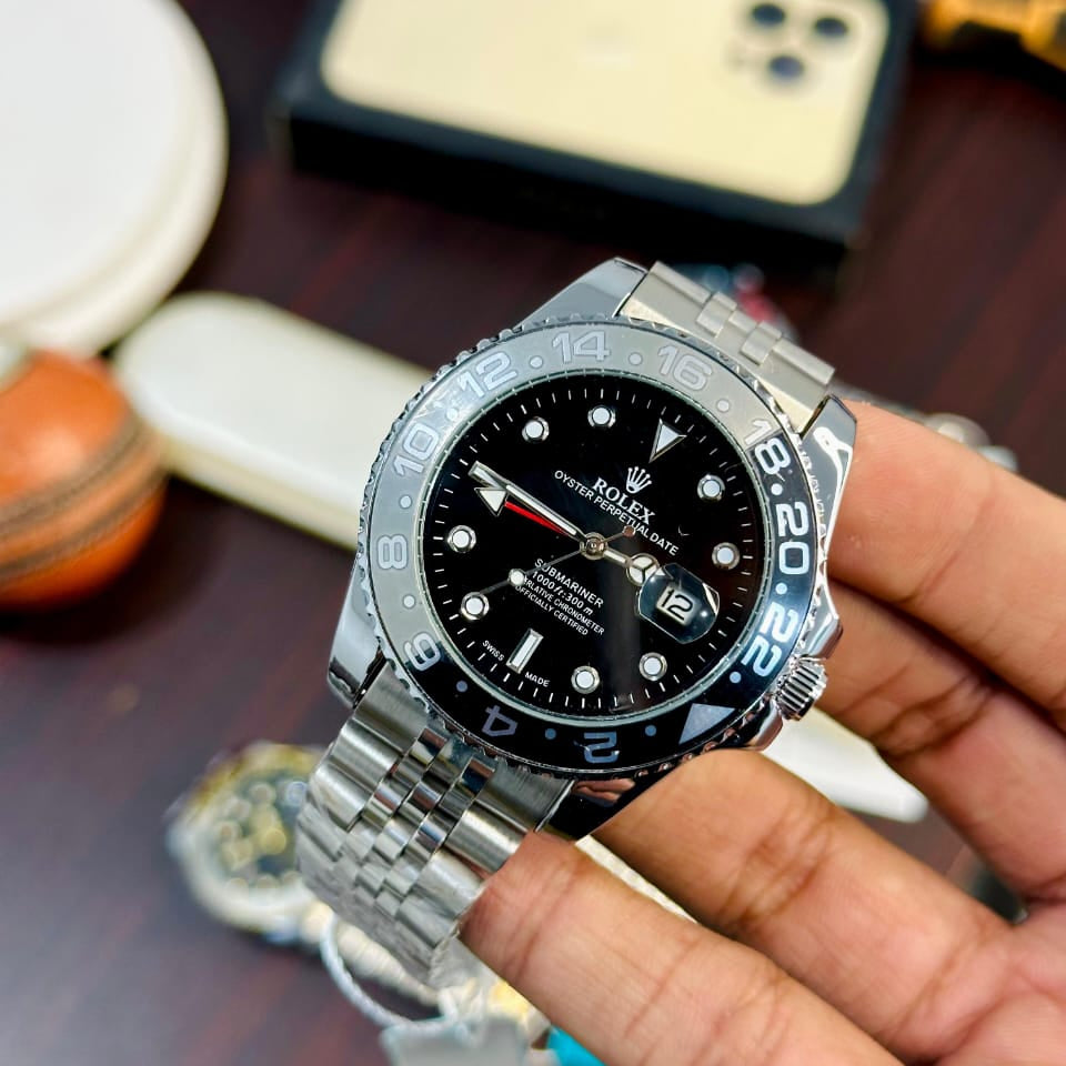 Rolex Watch Elegant Design Luxury Timepiece With Stylish Appearance And Reliable Performance For Everyday Wear - Golden Silver Rs 2,745