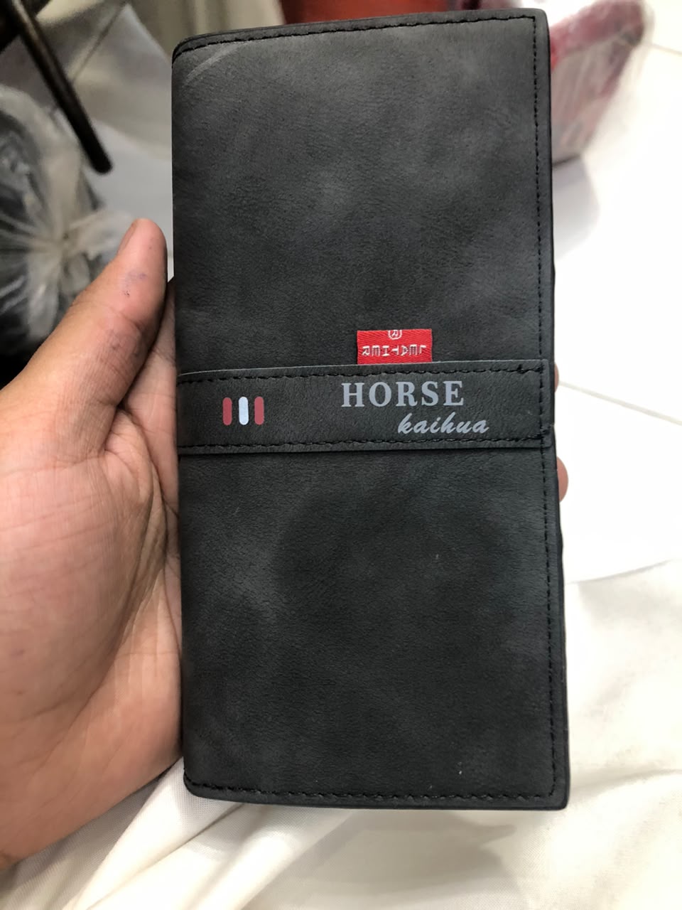 MR Leather Wallet with Zipper | Premium Men's Leather Wallet | Multi-Card Holder | Cash & Coin Pocket | Secure Zip Closure | Color Brown