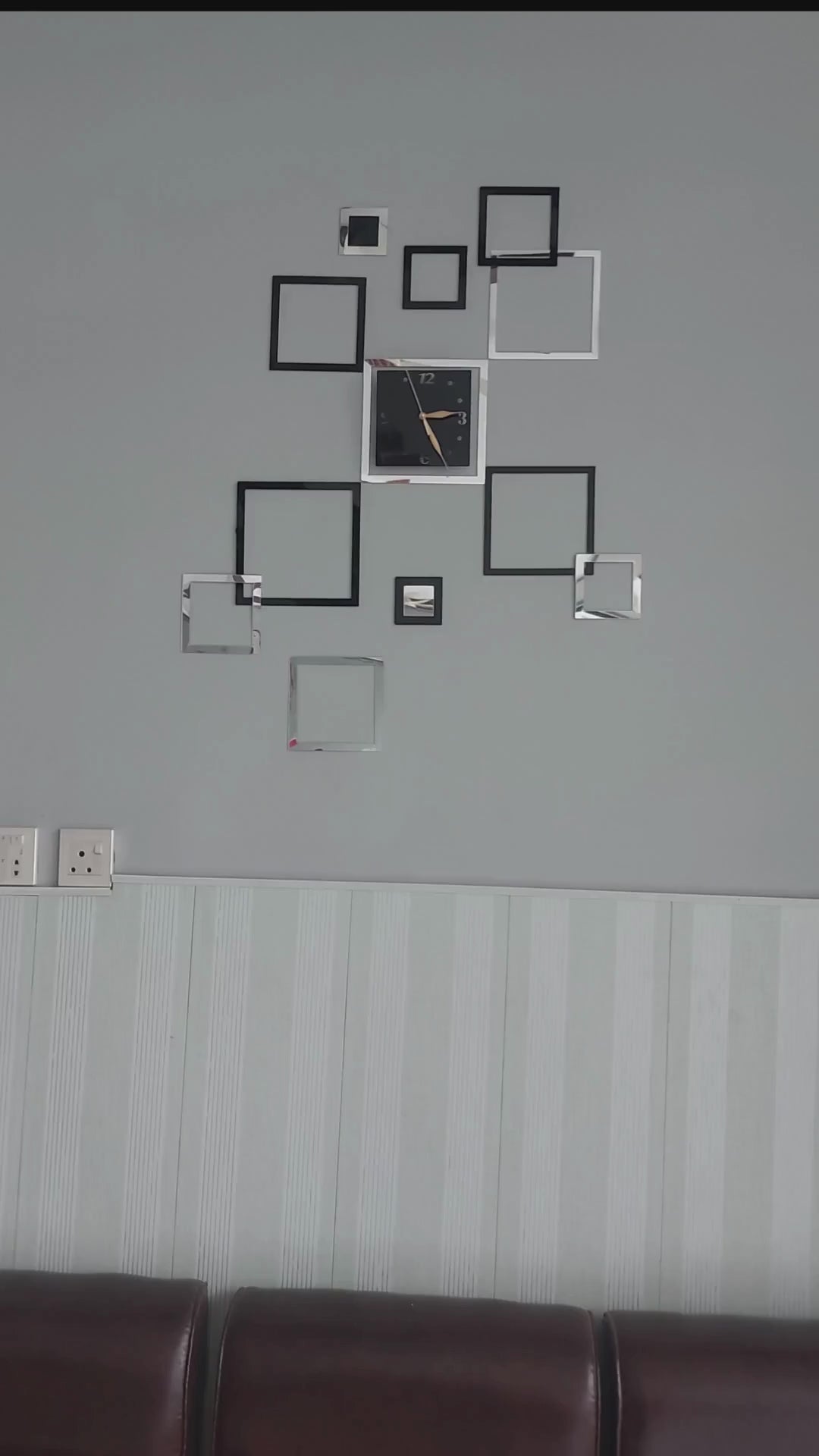 3D Acrylic Decorative Wall Clock